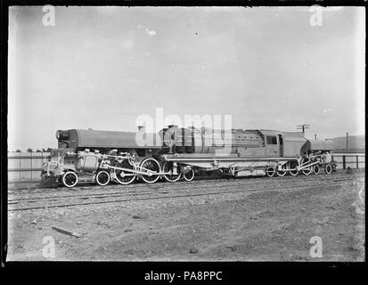 98 G class locomotive à vapeur, NZR 98, 4-6-2 +2-6 type-4. 257584 ATLIB Banque D'Images