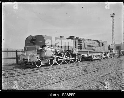 98 G class locomotive à vapeur, NZR 98, 4-6-2 +2-6 type-4. 276478 ATLIB Banque D'Images