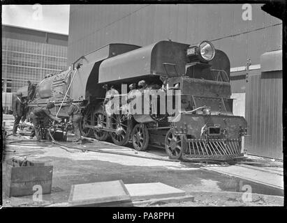 98 G class locomotive à vapeur, 98 NZR, Garratt type ATLIB 276523 Banque D'Images