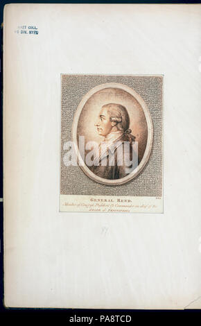 Général 698 Reed, membre du Congrès, Président et commandant en chef de l'Etat de Pennsylvanie (NYPL Hadès-255989-431008) Banque D'Images