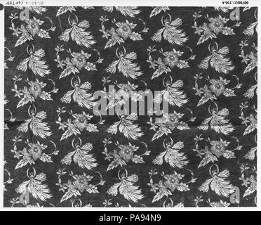 L'échantillon. Culture : L'Américain. Dimensions : Les dimensions ne sont pas enregistrées. Bouilloire : Merrimac Mills. Date : 1825-50. Musée : Metropolitan Museum of Art, New York, USA. Banque D'Images