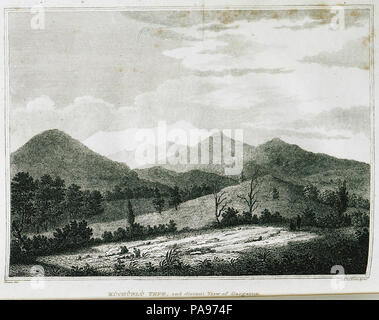 150 Kuchunlu tepe, et vue lointaine de Gargarus - Edward Clarke Daniel - 1824 Banque D'Images