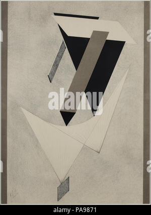 154 El Lissitzky Lazar - Kestnermappe Proun, Rob. Levnis et Chapman GmbH Hannover -4 - Banque D'Images