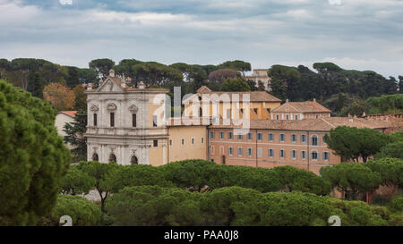 San Gregorio Magno al Celio, également connu sous le nom de San Gregorio al Celio ou simplement San Gregorio. Église de Rome, Italie Banque D'Images