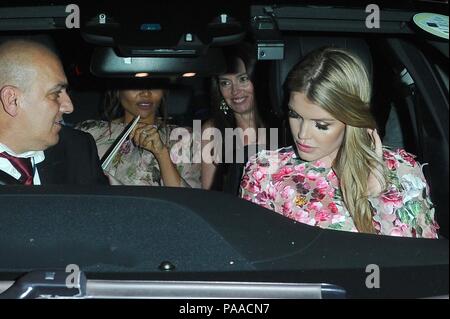 La Serpentine Gallery Summer Party 2018 - Départ en vedette : Lady Kitty Spencer, Emma Weymouth Où : London, Royaume-Uni Quand : 19 juin 2018 Source : WENN.com Banque D'Images