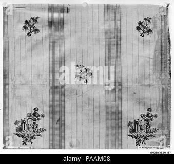 Pièce. Culture : le français. Dimensions : L. 14 x 35,6 x 12 pouces, 30,5 cm. Date : le 18e siècle. Musée : Metropolitan Museum of Art, New York, USA. Banque D'Images