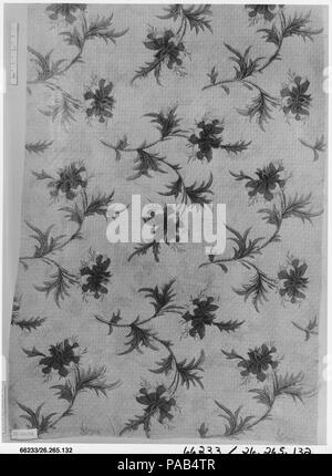 Pièce. Culture : britannique ou américain. Dimensions : 11 x L. W. 19 1/2 pouces 27,9 x 49,5 cm. Date : ca. 1840. Musée : Metropolitan Museum of Art, New York, USA. Banque D'Images