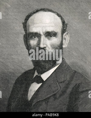 Michael Davitt, Irlande, vers 1880 Banque D'Images