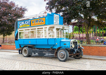 1910 London General B-Type Bus à impériale à toit ouvert Banque D'Images