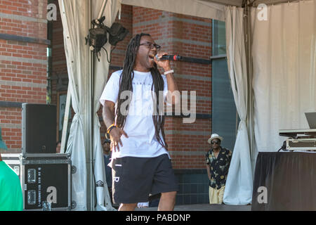 BUSY BEE HOSTING DMEI CONCERT À NJ CIP Juillet 19,2018 Banque D'Images