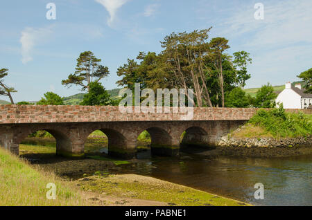 Pont Cushendun Côte d'Antrim en Irlande du Nord Banque D'Images