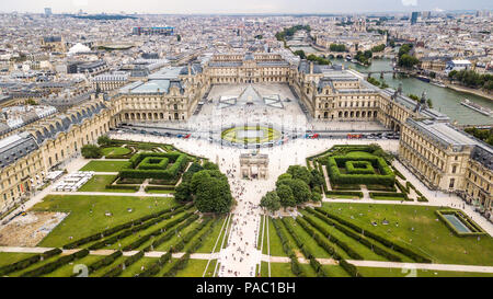 Musée du Louvre, Paris, France Banque D'Images