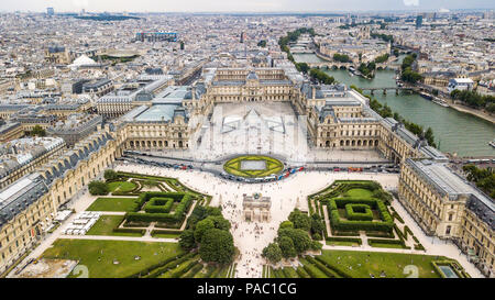 Musée du Louvre, Paris, France Banque D'Images