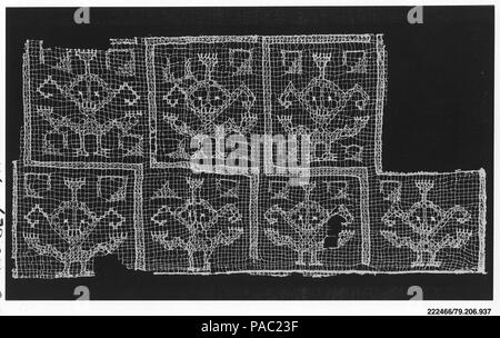 Serre-tête ajourée. Culture : Chancay. Dimensions : H. 34 3/4 x 17 1/4 in. W. (88,3 x 43,8 cm). Date : 12e-15e siècle. Musée : Metropolitan Museum of Art, New York, USA. Banque D'Images