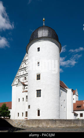 Château, Ringelnatzstadt Wurzen, Saxe, Allemagne Banque D'Images