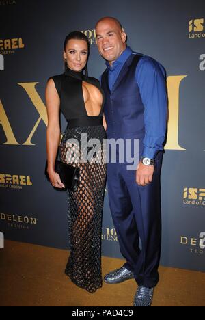 Los Angeles, CA, USA. 21 juillet, 2018. Tito Ortiz, Ambre Nichole Miller aux arrivées pour Maxim Hot 100 Party, Hollywood Palladium, Los Angeles, CA, 21 juillet 2018. Credit : Elizabeth Goodenough/Everett Collection/Alamy Live News Banque D'Images