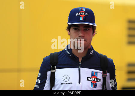 D'Hockenheim, Hockenheim, Allemagne. 22 juillet, 2018. German Grand Prix de Formule 1, Jour de la course ; Lance Crédit : Promenade Plus Sport Action/Alamy Live News Banque D'Images