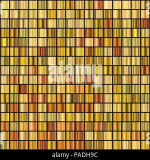 Ensemble de 256 vecteur gradient or unique d'artifices Illustration de Vecteur