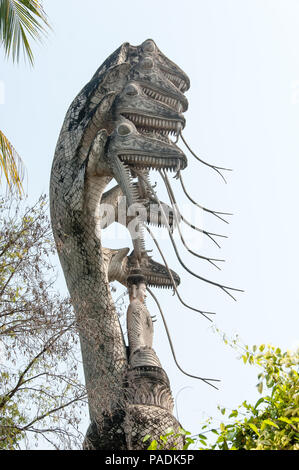 Thaïlande : Nong Khai : Sala Kaew Ku Sculpture Park Banque D'Images
