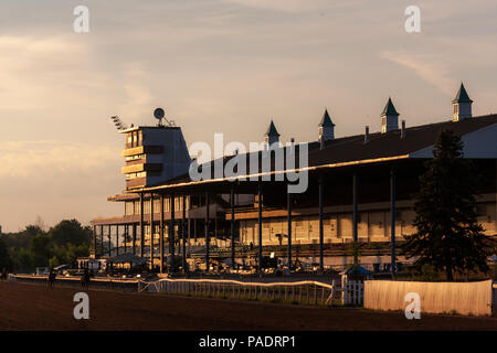 Fort Erie Race Track tôt le matin Banque D'Images