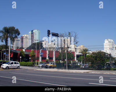 Ville, Vila Mariana, à Sao Paulo, Brésil Banque D'Images