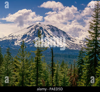 Lassen Peak, Lassen Volcanic National Park, Californie Banque D'Images