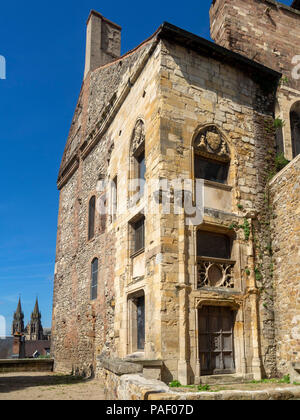 Tour de la Mal-Coiffée, Moulins, Allier, Auvergne-Rhône-Alpes, France Banque D'Images