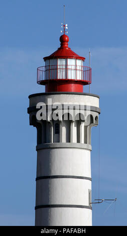 Phare de Leca da Pameira, près de Porto au Portugal Banque D'Images