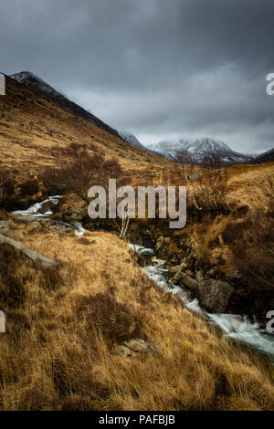 Glen Rosa à la cir vers Mhor -Iisle d'Arran Banque D'Images