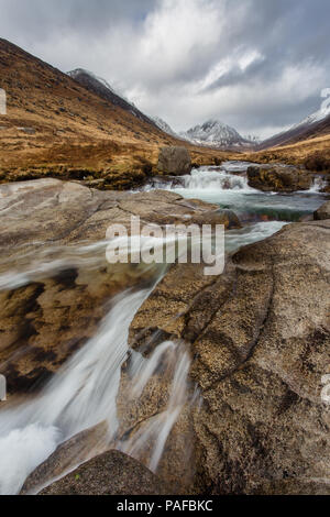 Glen Rosa à la cir vers Mhor -Iisle d'Arran Banque D'Images