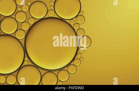 Les produits cosmétiques huile d'illustration vectorielle. Soins de la peau cosmétiques femme. L'huile d'olive. dropsbackground Produits cosmétiques liquides concept essentiel. EPS 10. Illustration de Vecteur