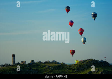 Polish championship course Baloons Banque D'Images