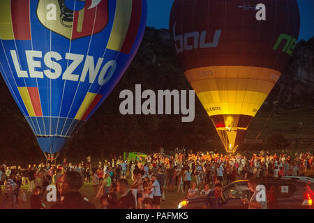 Polish championship course Baloons Banque D'Images