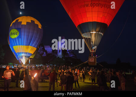 Polish championship course Baloons Banque D'Images