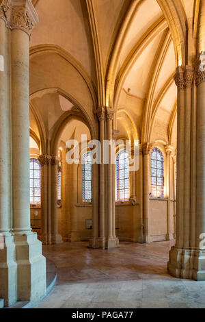 Voir dans la chapelle de l'ancienne Eglise Saint-Martin-des-Champs Prieuré, qui contient maintenant le Musée des Arts et Métiers Banque D'Images