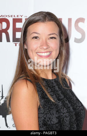 Première mondiale de 'Crépitation' tenu à la Los Feliz Theatre à Hollywood, Californie. Comprend : Caitlin Williams Où : Los Angeles, California, United States Quand : 21 Jun 2018 Credit : Sheri/WENN.com Determan Banque D'Images