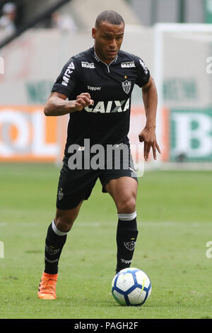 Sao Paulo, Brésil. 22 juillet 2018. Patric pendant le match entre Palmeiras x Atletico MG, tenue à Allianz Parc de São Paulo (SP). Comparaison n'est valable que pour la 14e manche du Championnat du Brésil 2018. (Photo : Ricardo Moreira/Fotoarena) Banque D'Images