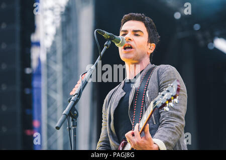 20 juillet 2018 - le chanteur de Stereophonics, Kelly Jones, effectuant à Jalonnages 2018 Festival à Sheffield Crédit : Myles Wright/ZUMA/Alamy Fil Live News Banque D'Images