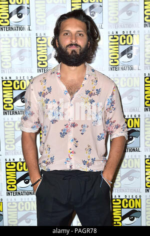 Shazad Latif à la Photocall pour la CBS TV series 'Star Trek : la découverte" au San Diego Comic-Con 2018 International à l'hôtel Hilton Bayfront Hotel. San Diego, 20.07.2018 | Le monde d'utilisation Banque D'Images