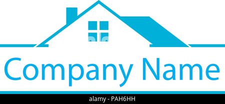 Logo Maison Immobilier Illustration de Vecteur