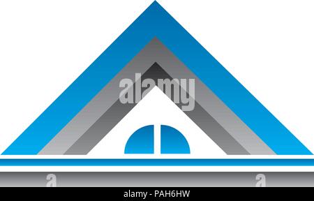 Logo Maison Immobilier Illustration de Vecteur