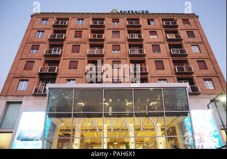 Italie,Lombardie,Milan,Eataly food market shopping centre Banque D'Images