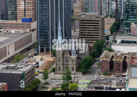 Cathédrale Holy Rosary, Vancouver, Colombie-Britannique, Canada, Dimanche 27 Mai, 2018. Banque D'Images