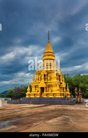 La pagode de Laem Sor sur l'île de Koh Samui en Thaïlande. Banque D'Images