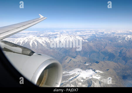 Le numéro du vol LH1871 LHR-MXP Banque D'Images