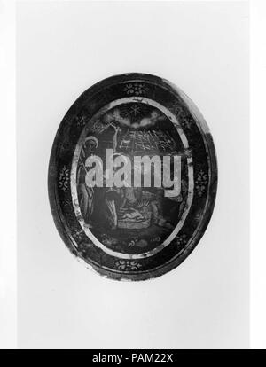 Adoration des bergers. Culture : l'italien. Dimensions : H. 5 cm. Date : fin du 16e siècle. Musée : Metropolitan Museum of Art, New York, USA. Banque D'Images