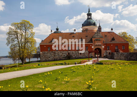 Schloß Gripsholm à Mariefred Banque D'Images