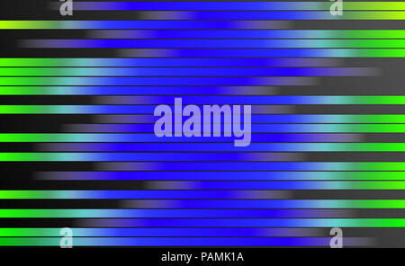 Effet rétro rayures colorées - background Abstract style bars illustration conception graphique numérique avec dégradé de couleur, modèle Banque D'Images