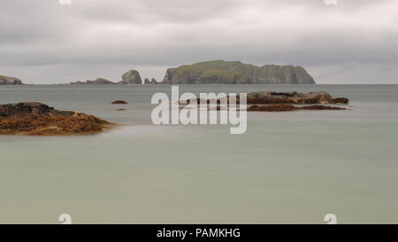 - Bostadh Traigh Bosta Beach, Great Bernera Banque D'Images