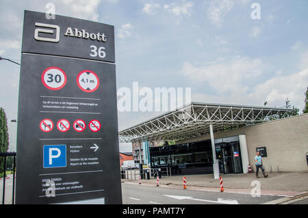 De la société Abbott Billboard à Weesp Pays-Bas 2018 Banque D'Images